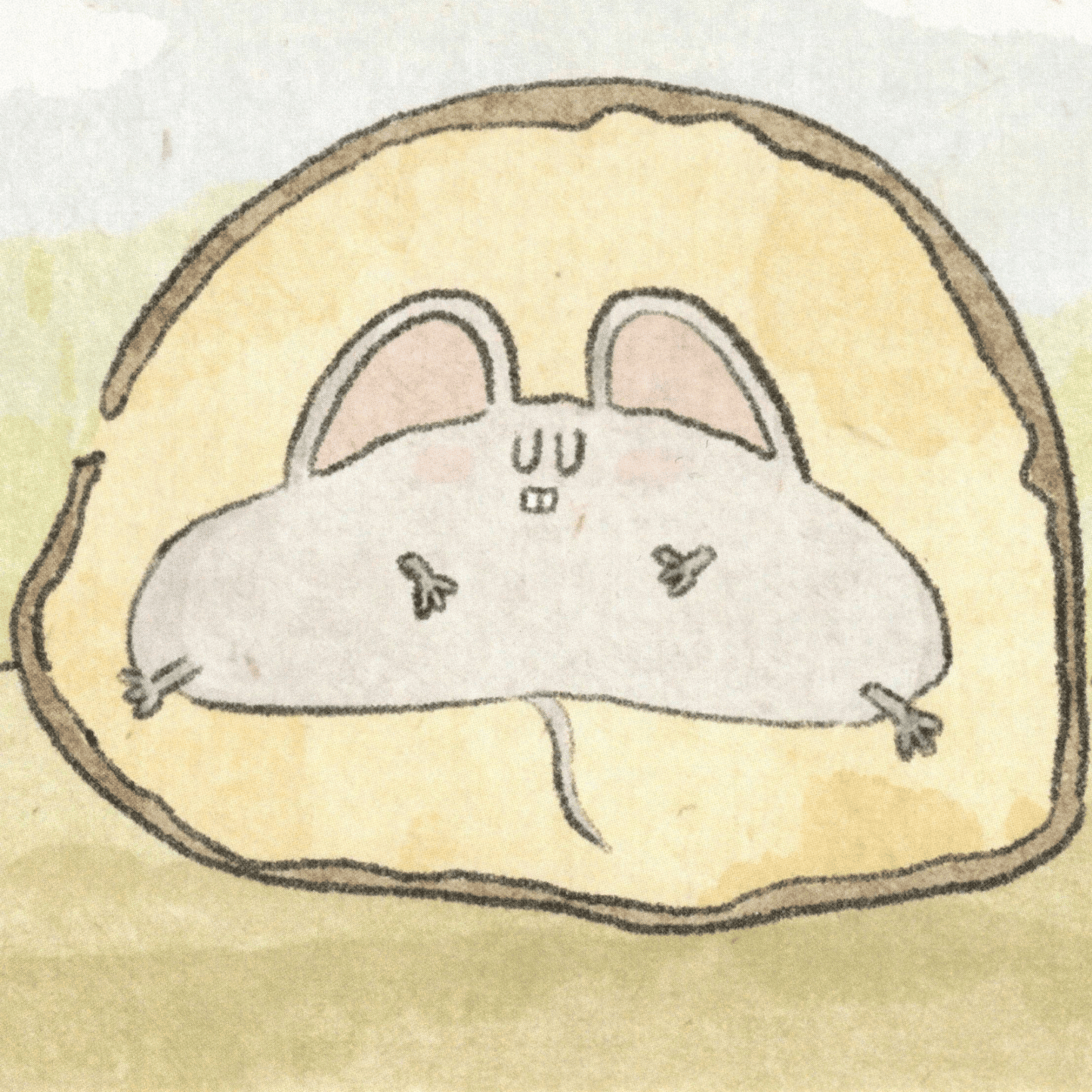 Mice & Potatoes cards - Potato Winter