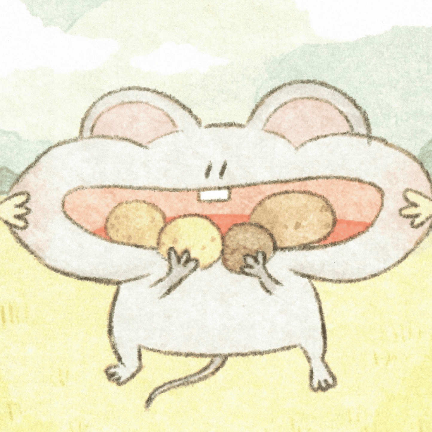 Mice & Potatoes cards - Potato Winter