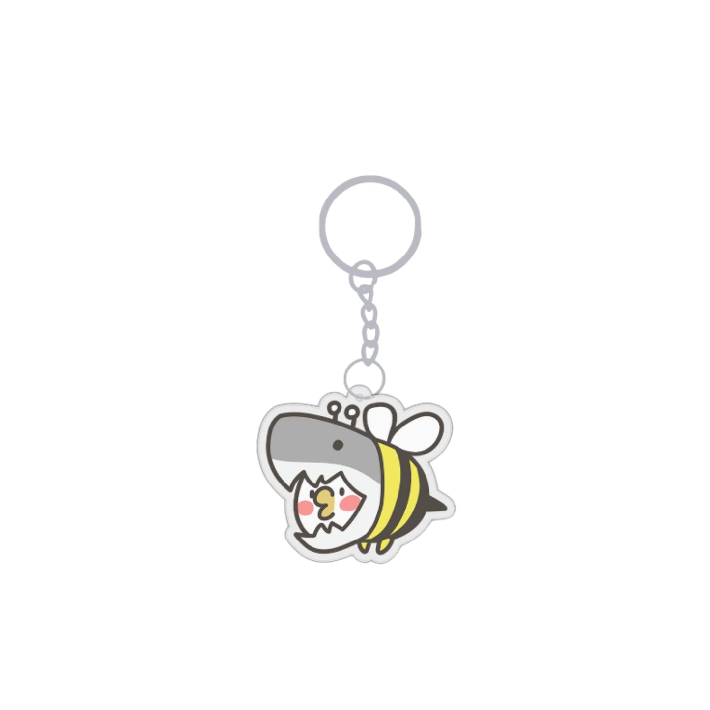 Momo chicken keychain