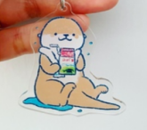 Bibi&Tata Milk keychain