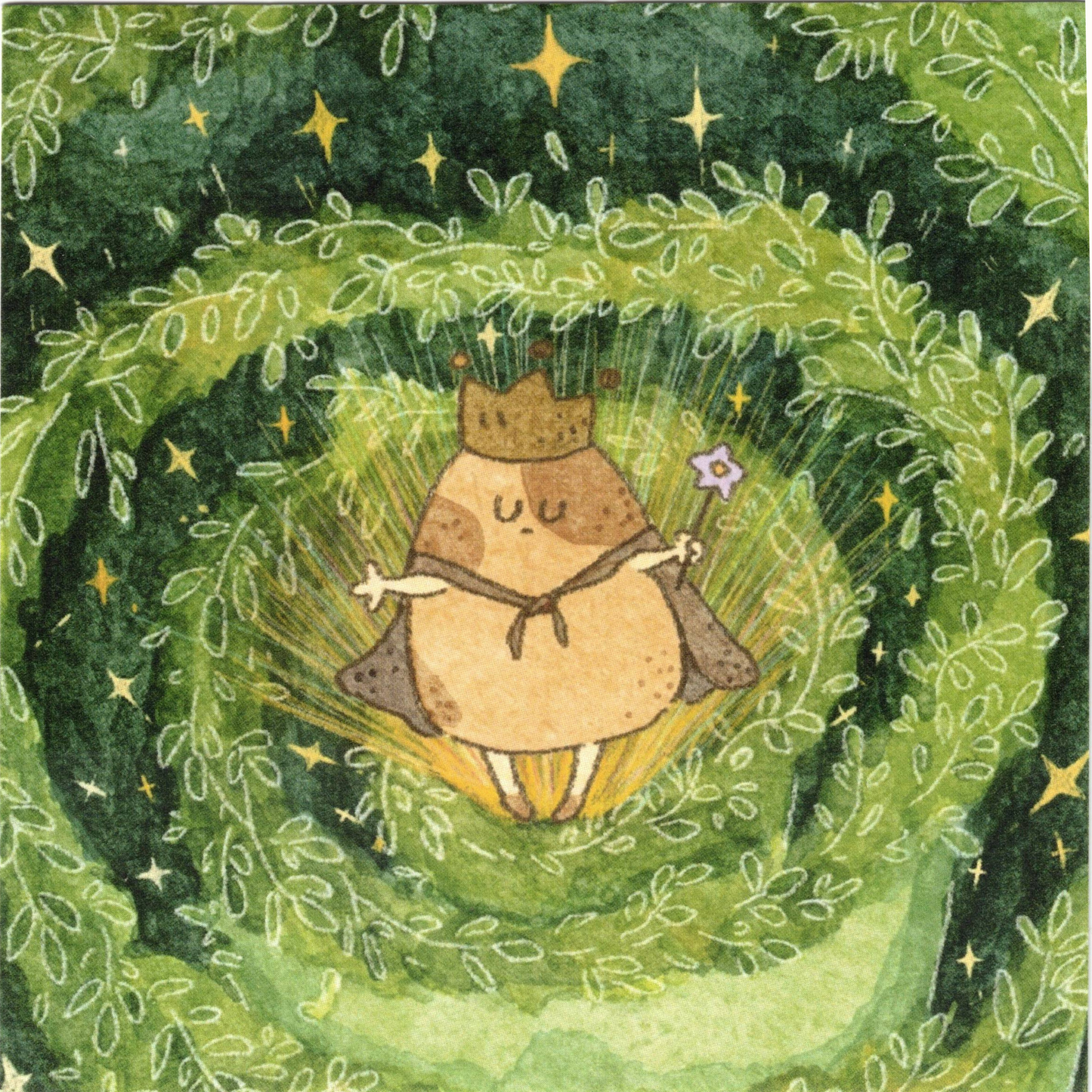 Mice & Potatoes cards - Potato from the sky