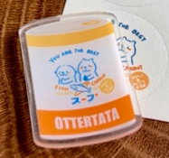 OtterTata "You're The Best" magnet