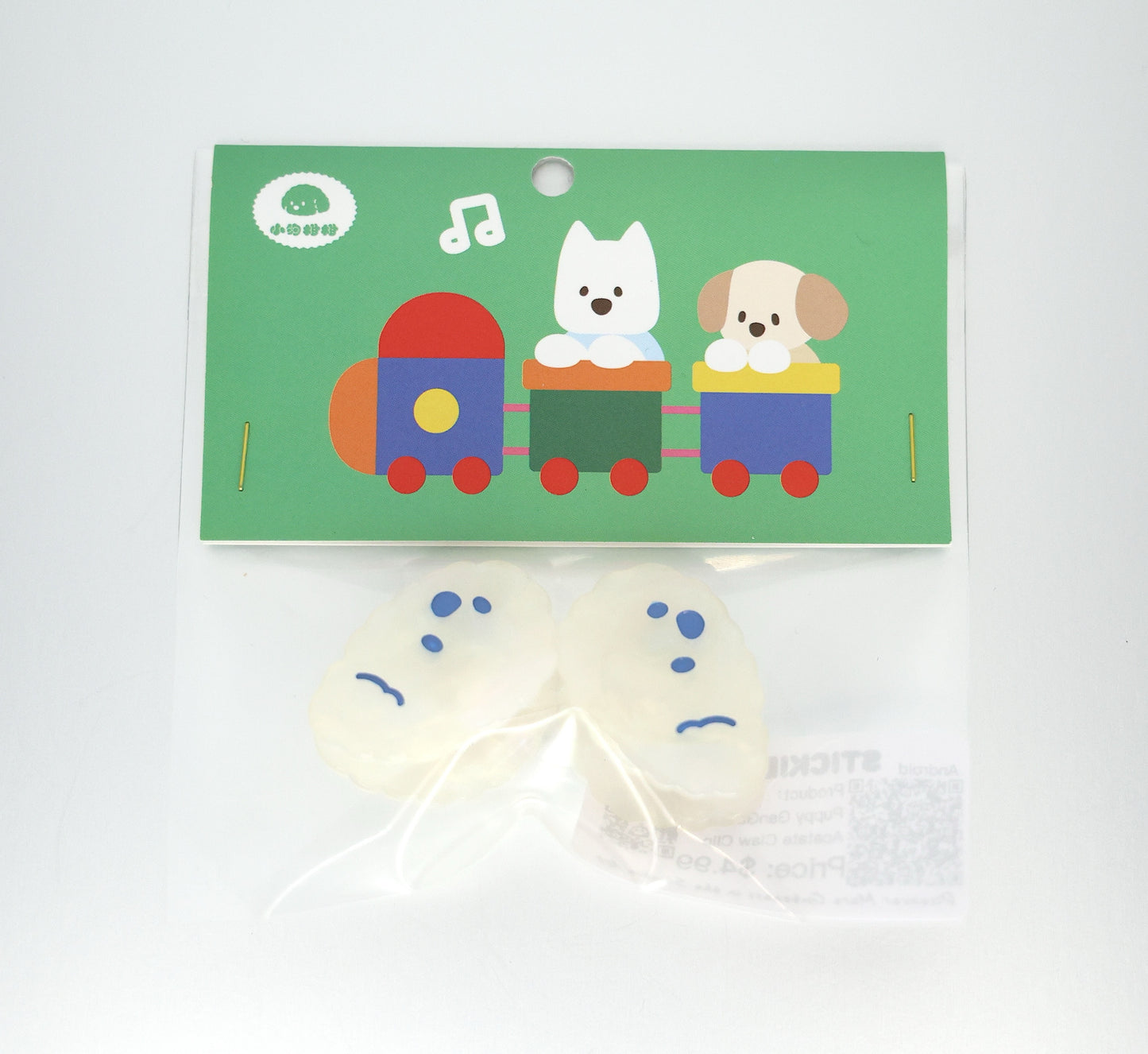 Puppy GanGan Mini hair claws
