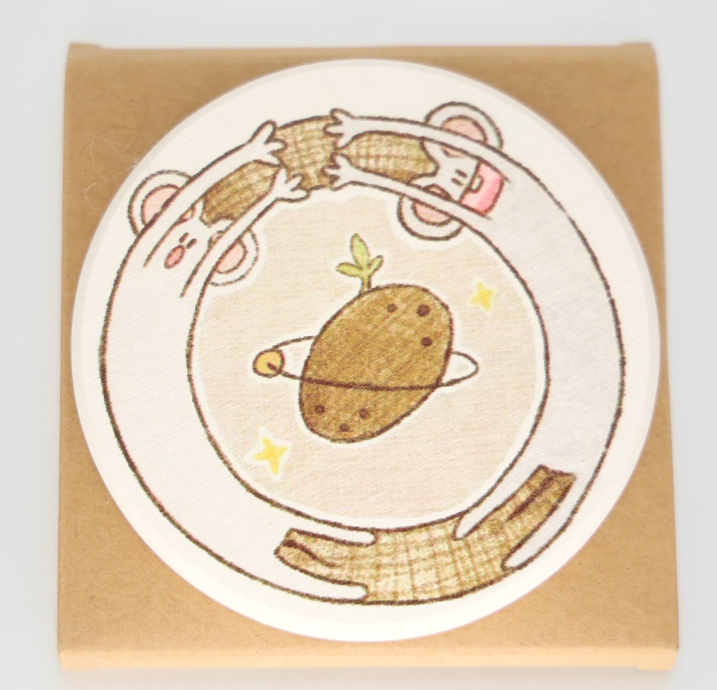 Mice & Potatoes Coaster