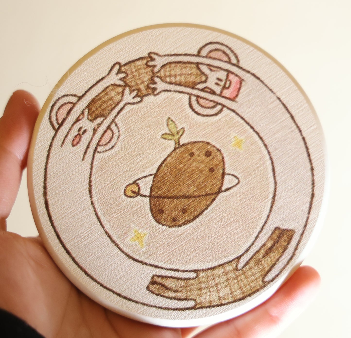 Mice & Potatoes Coaster