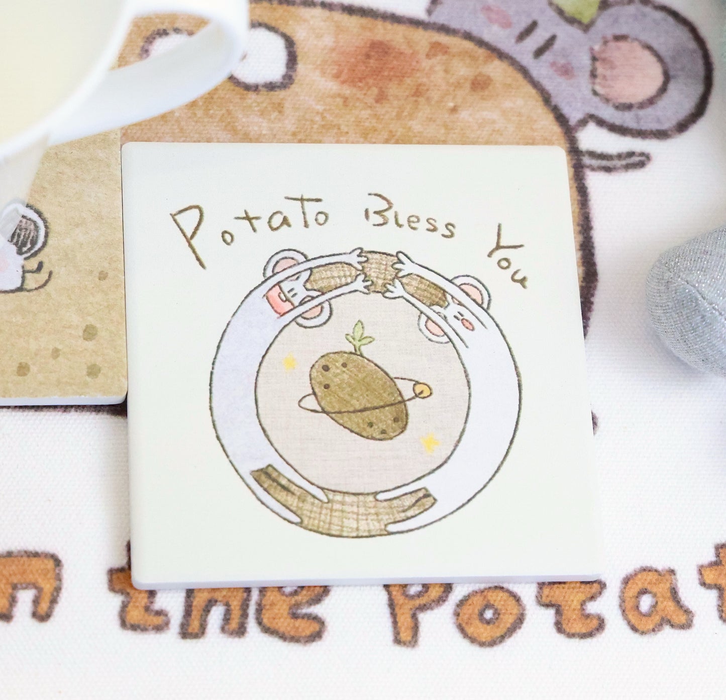 Mice & Potatoes Coaster