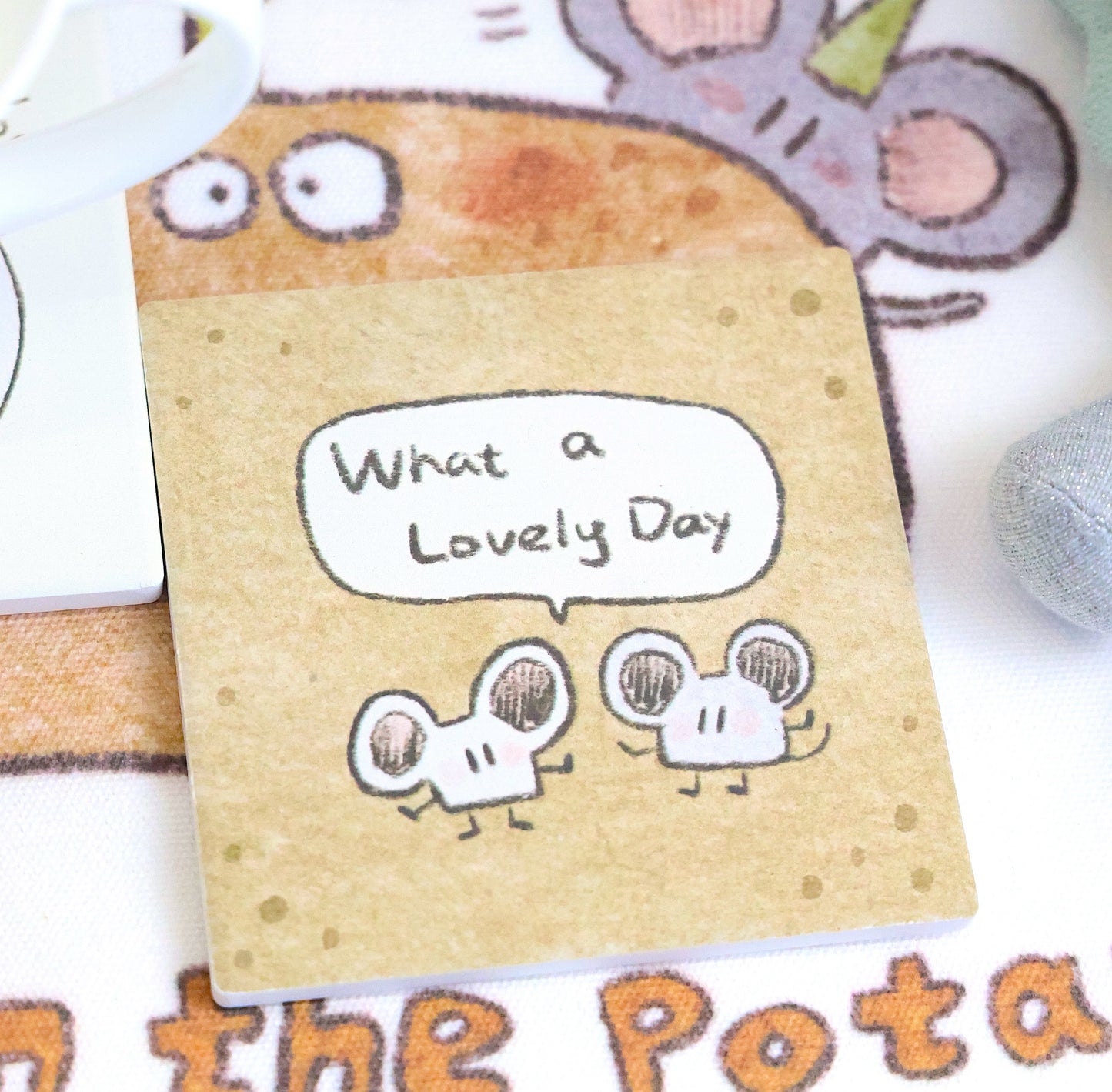 Mice & Potatoes Coaster