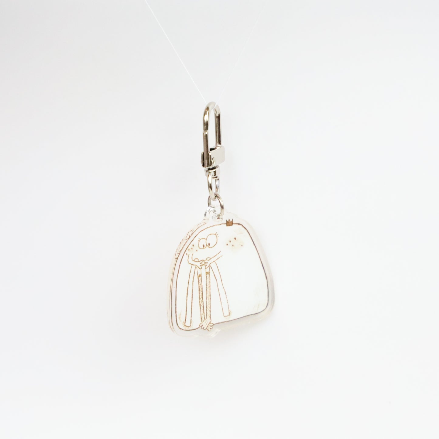 Mice & Potatoes double-sided keychain