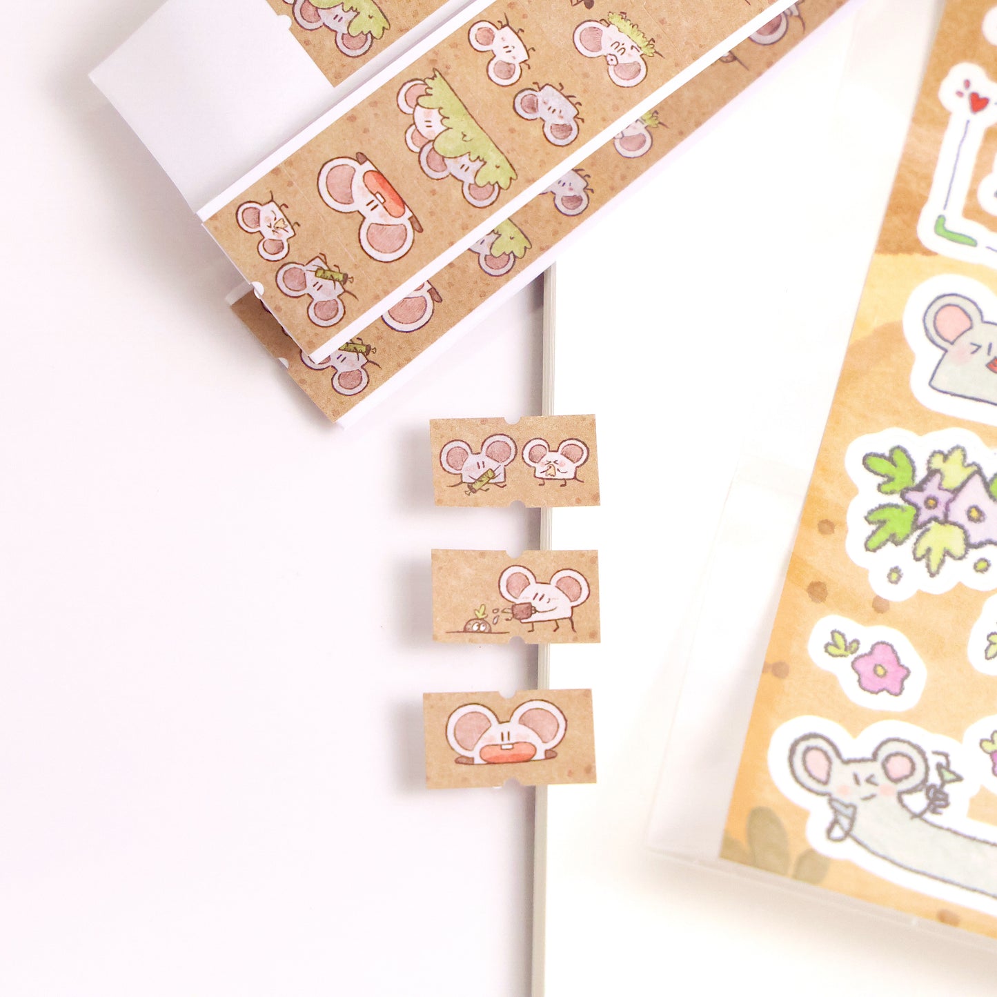 Mice & Potatoes label sticker