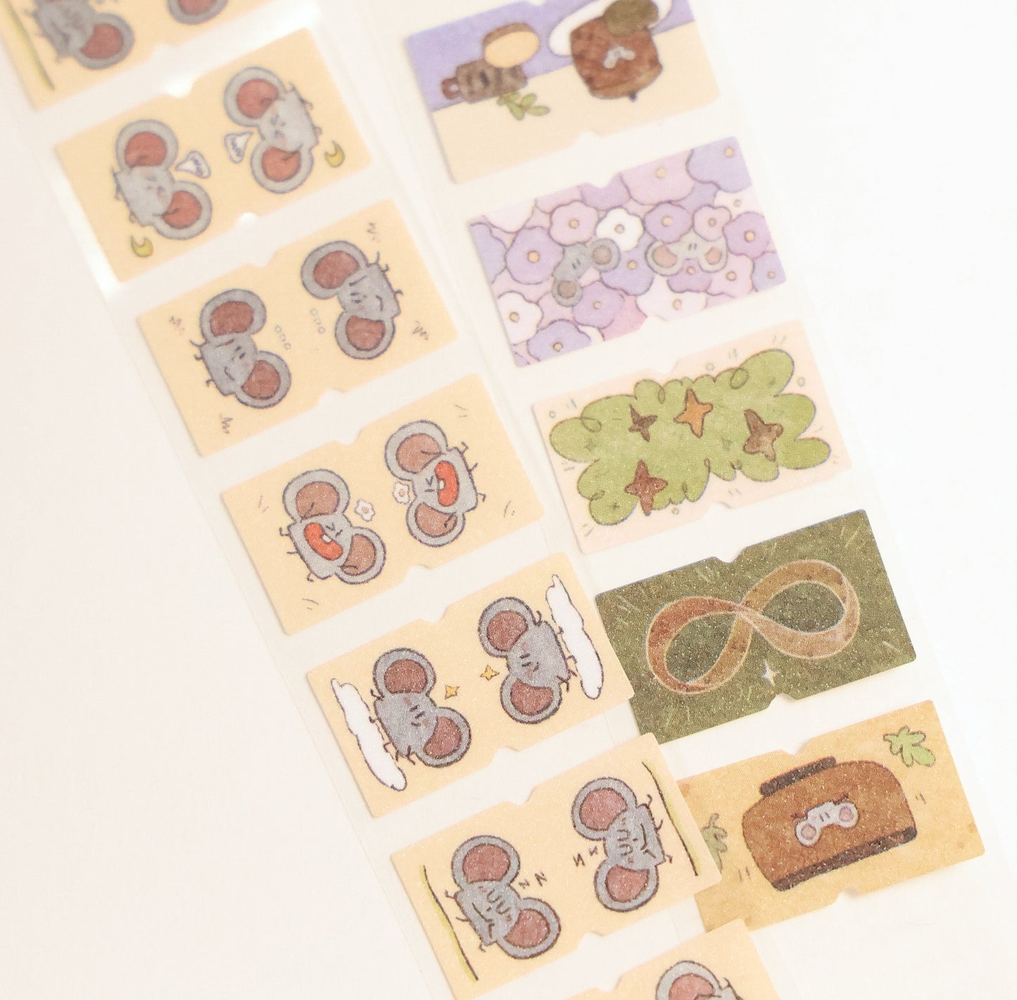 Mice & Potatoes label sticker