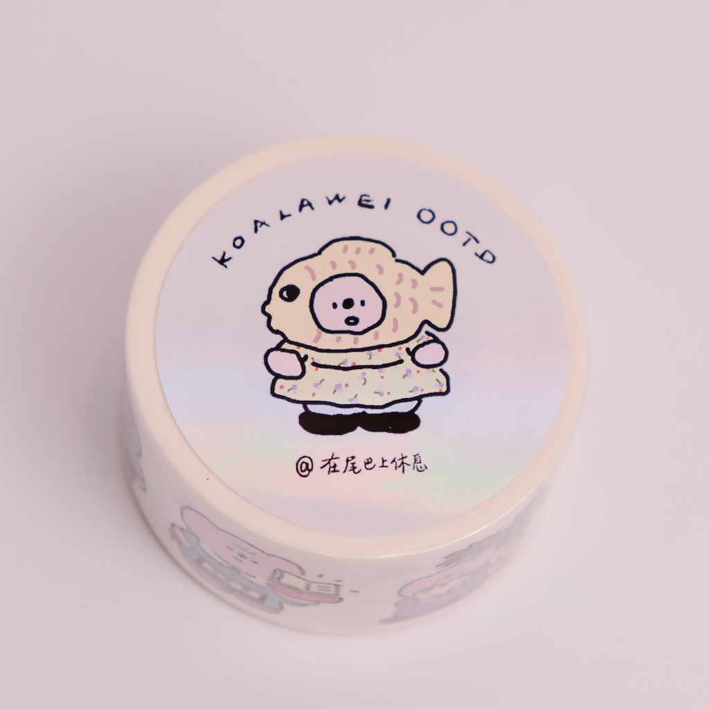 Koalawei OOTD washi tape
