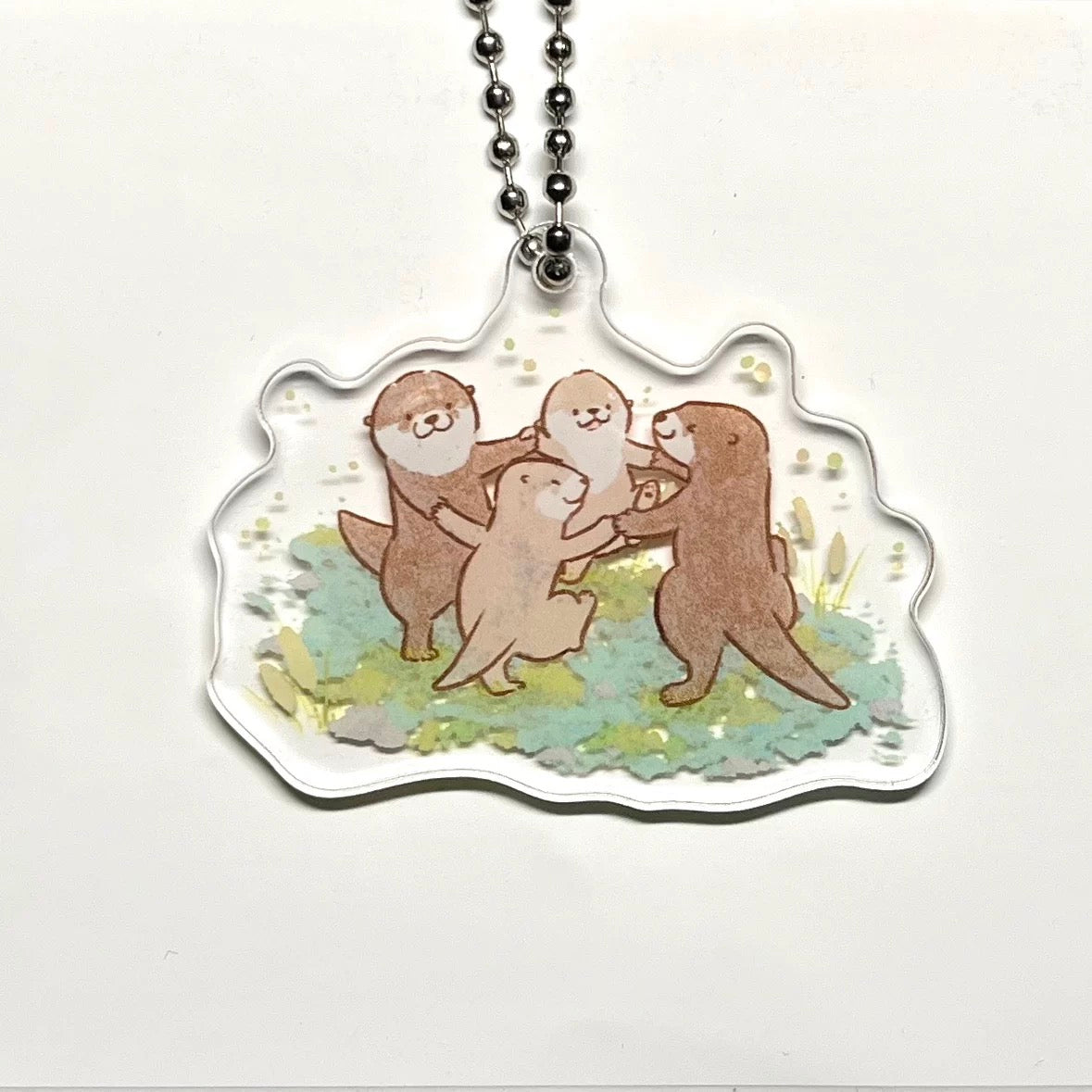 Bibi & Tata Otter Dance Keychain