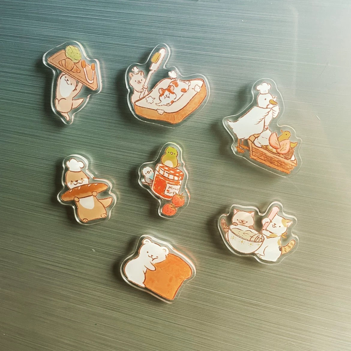 Tata and friends' Bakery House Magnets