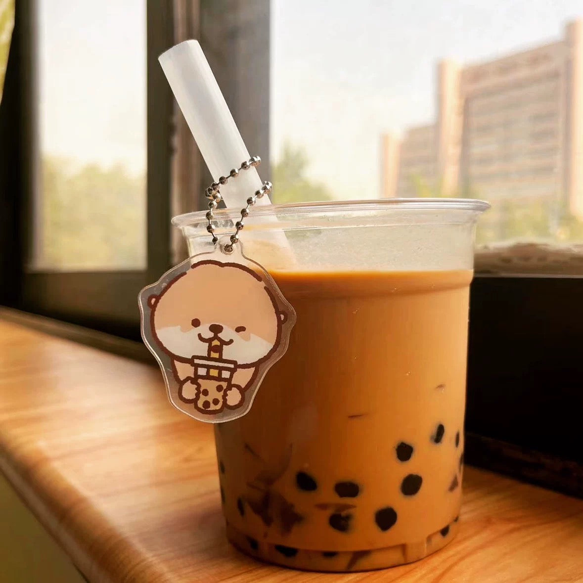 Tata Eating Theme Keychain