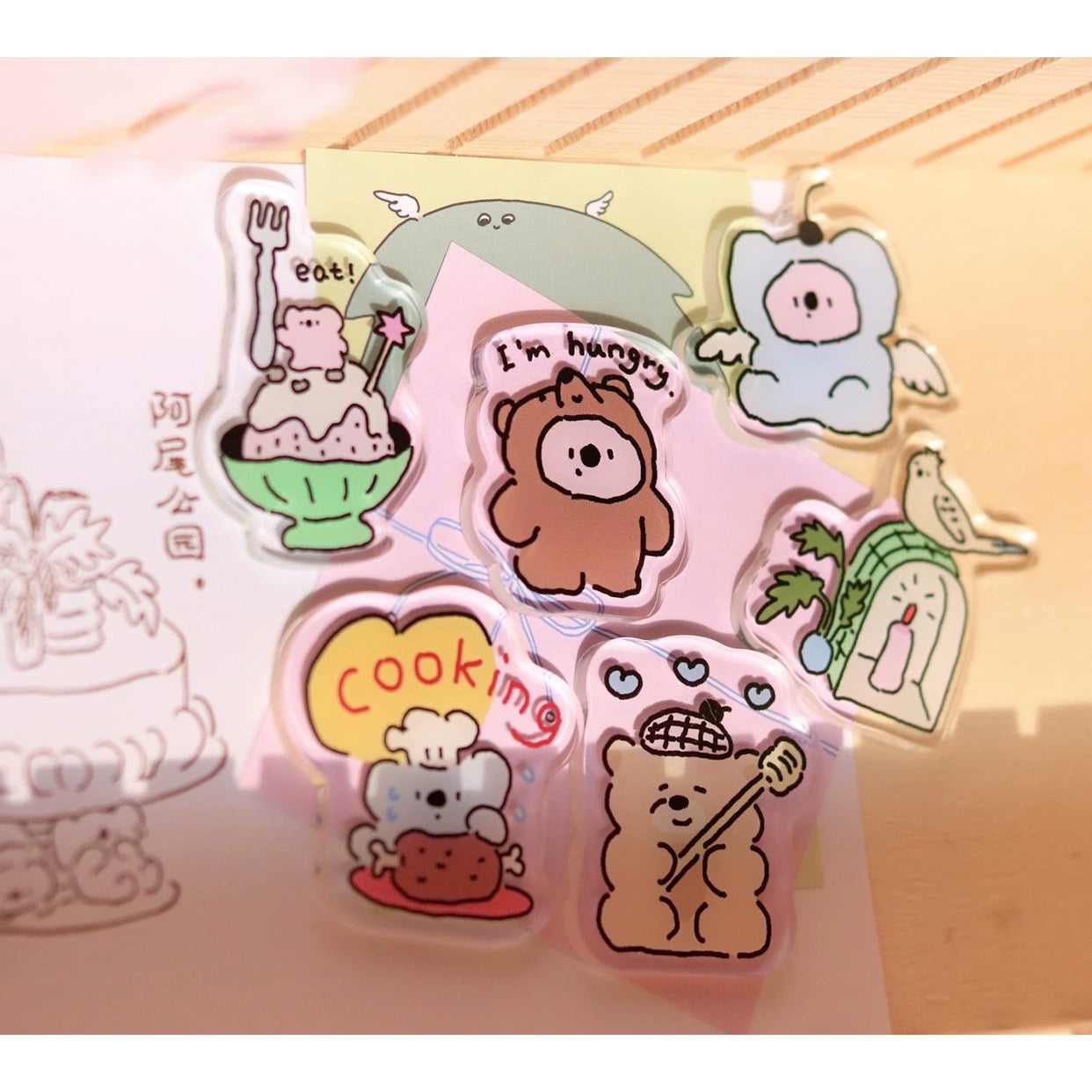 Koalawei Good Mood Series Fridge Magnets