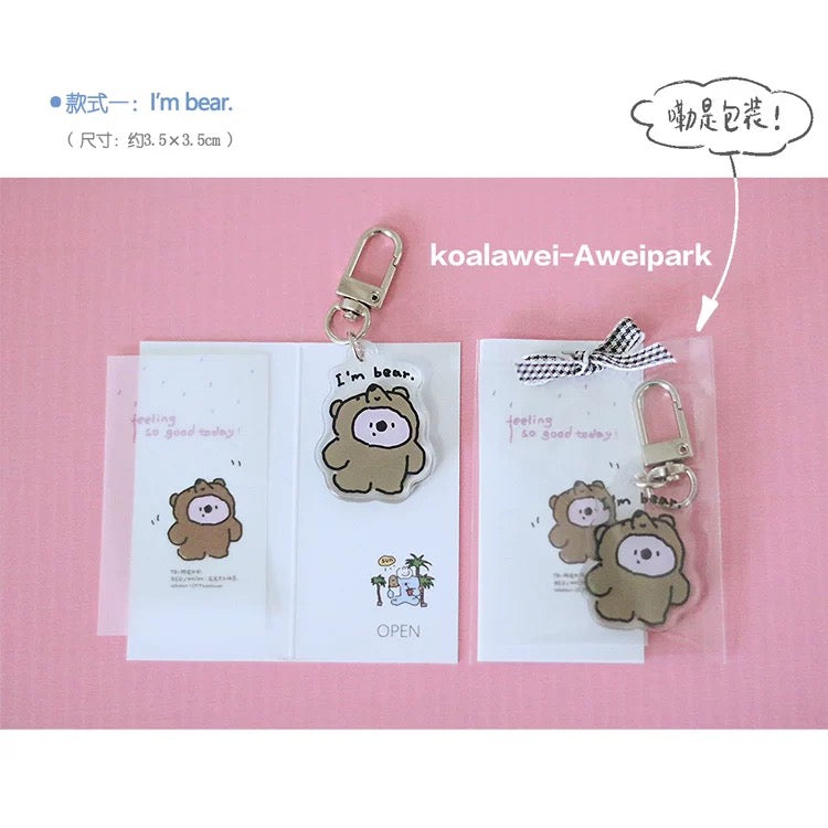 Koalawei Good Mood Series Keychain