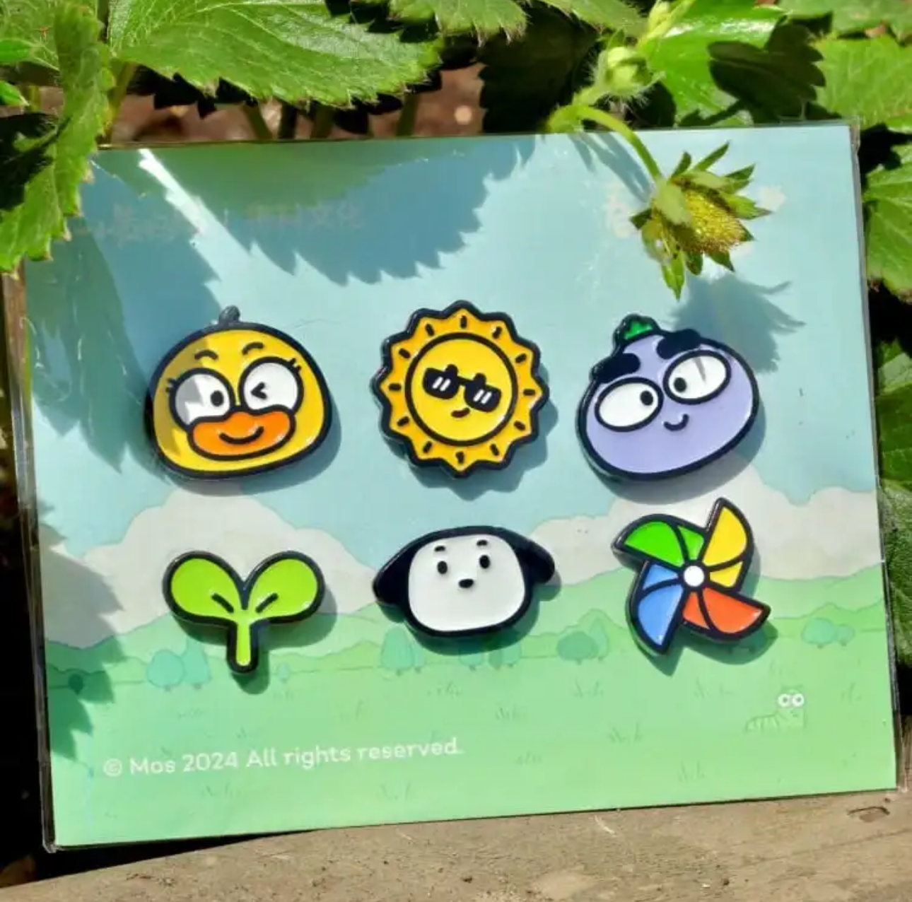 Yelo Duck Family Pin