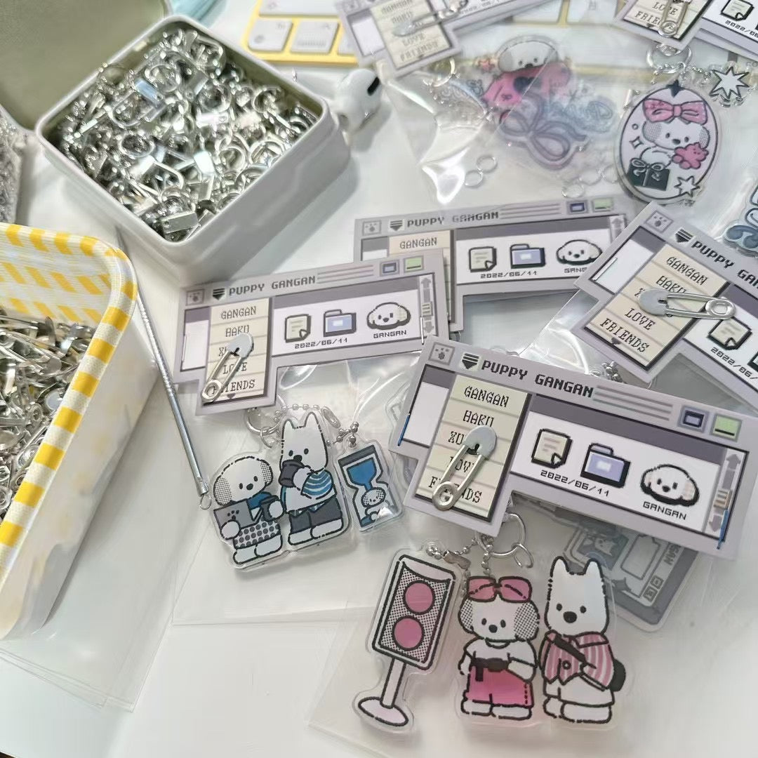 Puppy GanGan Y2K keychain - sweater