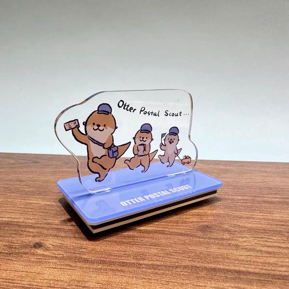 Otter Postal Scout Stamp