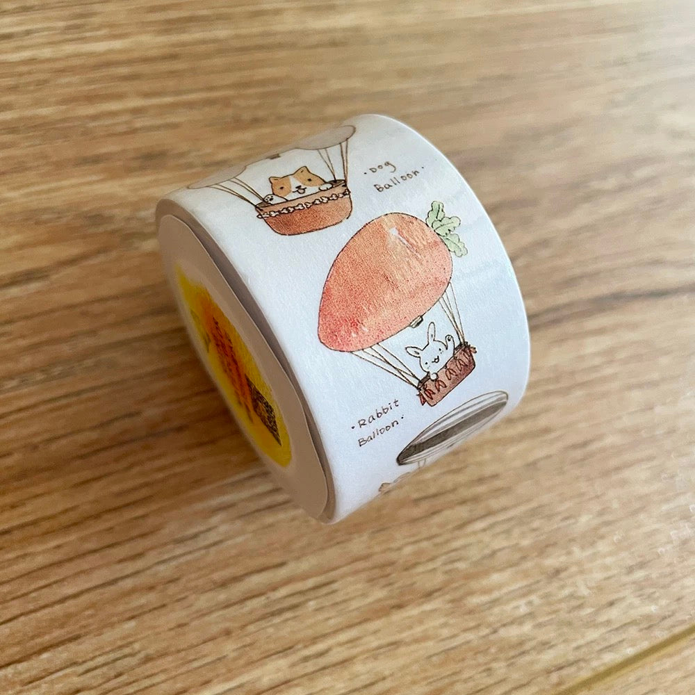 Bibi&Tata Ballon Journey washi tape
