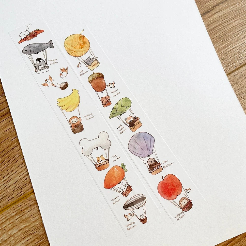 Bibi&Tata Ballon Journey washi tape