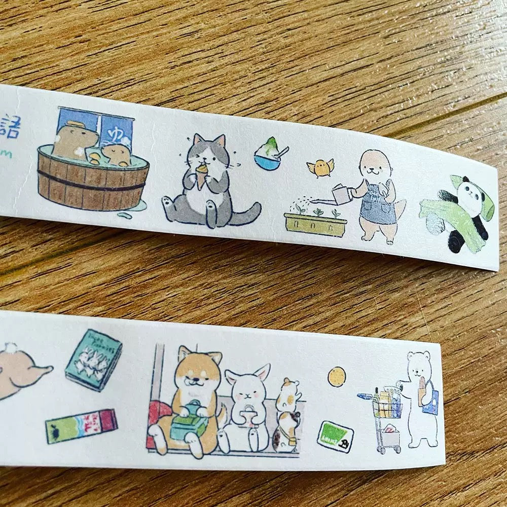 Bibi&Tata Life theme washi tape
