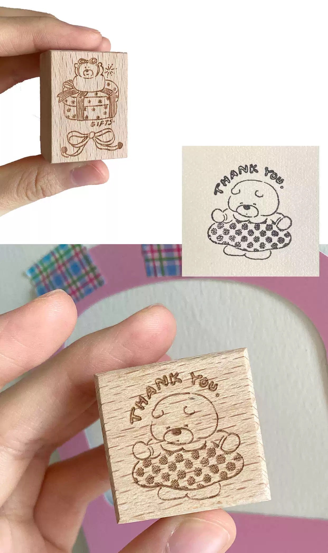 Koalawei wooden stamp