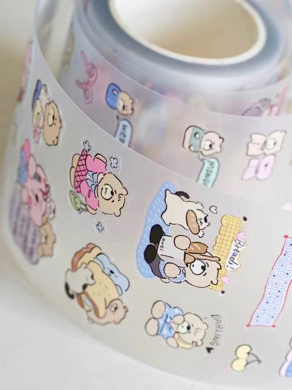 Koala Awei Die-Cut Sticker Tape (Clear Base)