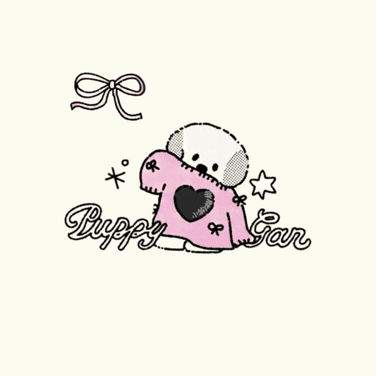 Puppy GanGan Y2K keychain - sweater