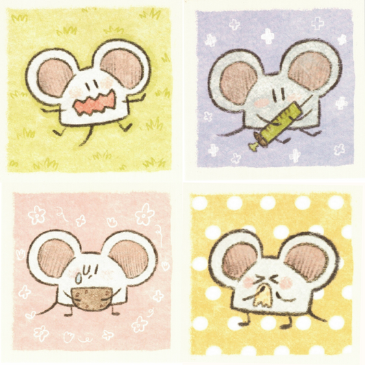 Mice & Potatoes cards - Mice life II