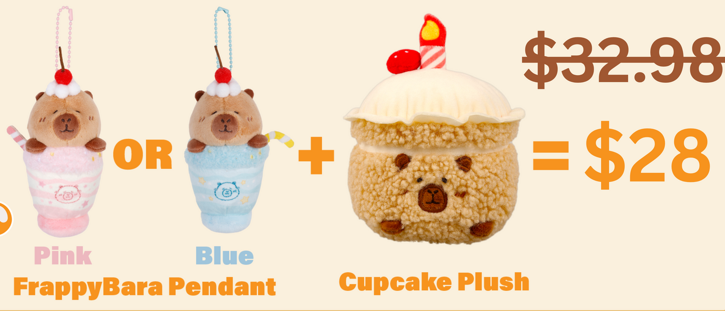 星冰乐套餐（FrappyBara + Cupcake）