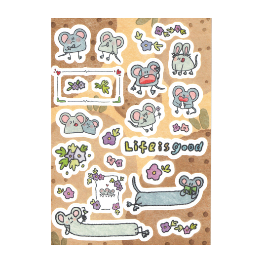 Mice & Potatoes sticker sheet