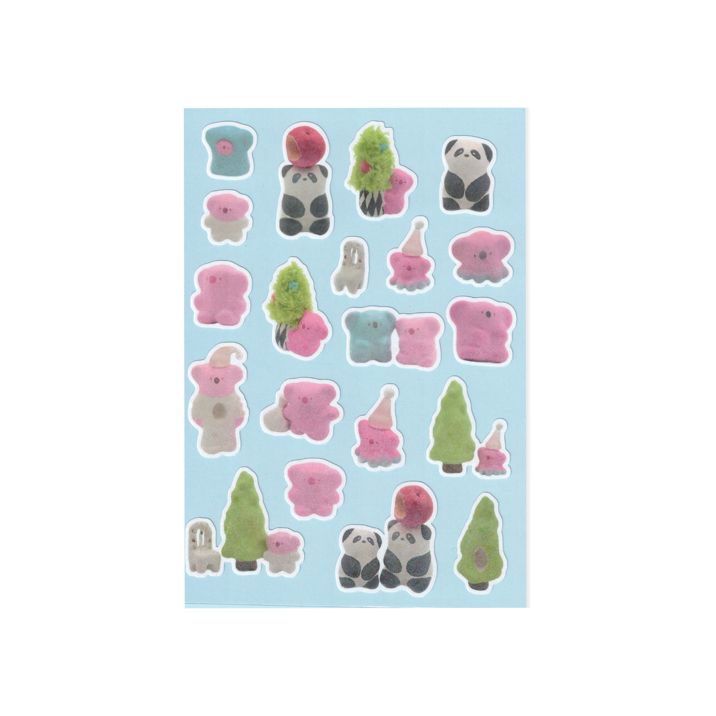 Koalawei clay life sticker sheet