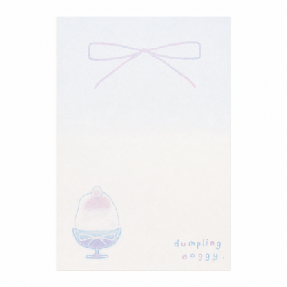 Dumpling Dog Shining Postcard - Lucky Dog