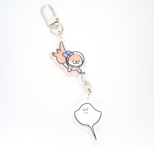 Bibi&Tata Diving Keychain
