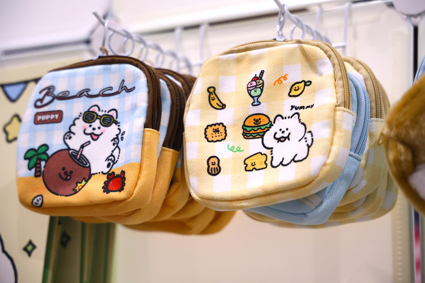Happy Puppy Mini Coin Purse