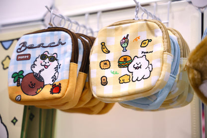 Happy Puppy Mini Coin Purse