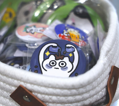 Awakekid Pouring Coffee Badge