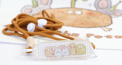 Mice & Potatoes phone strap holder