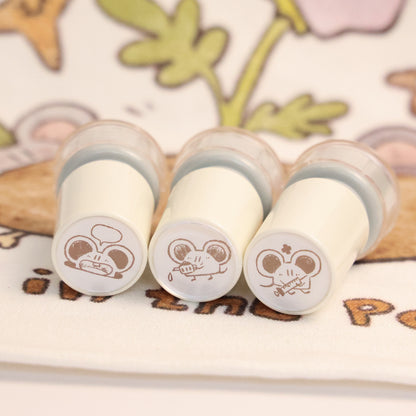 Mice & Potatoes pre-inked stamp