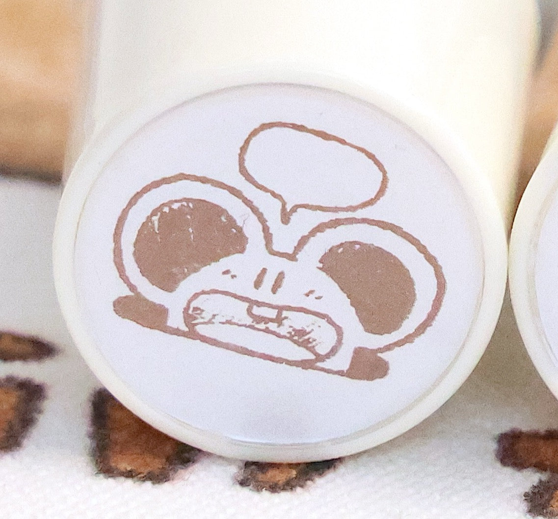 Mice & Potatoes pre-inked stamp