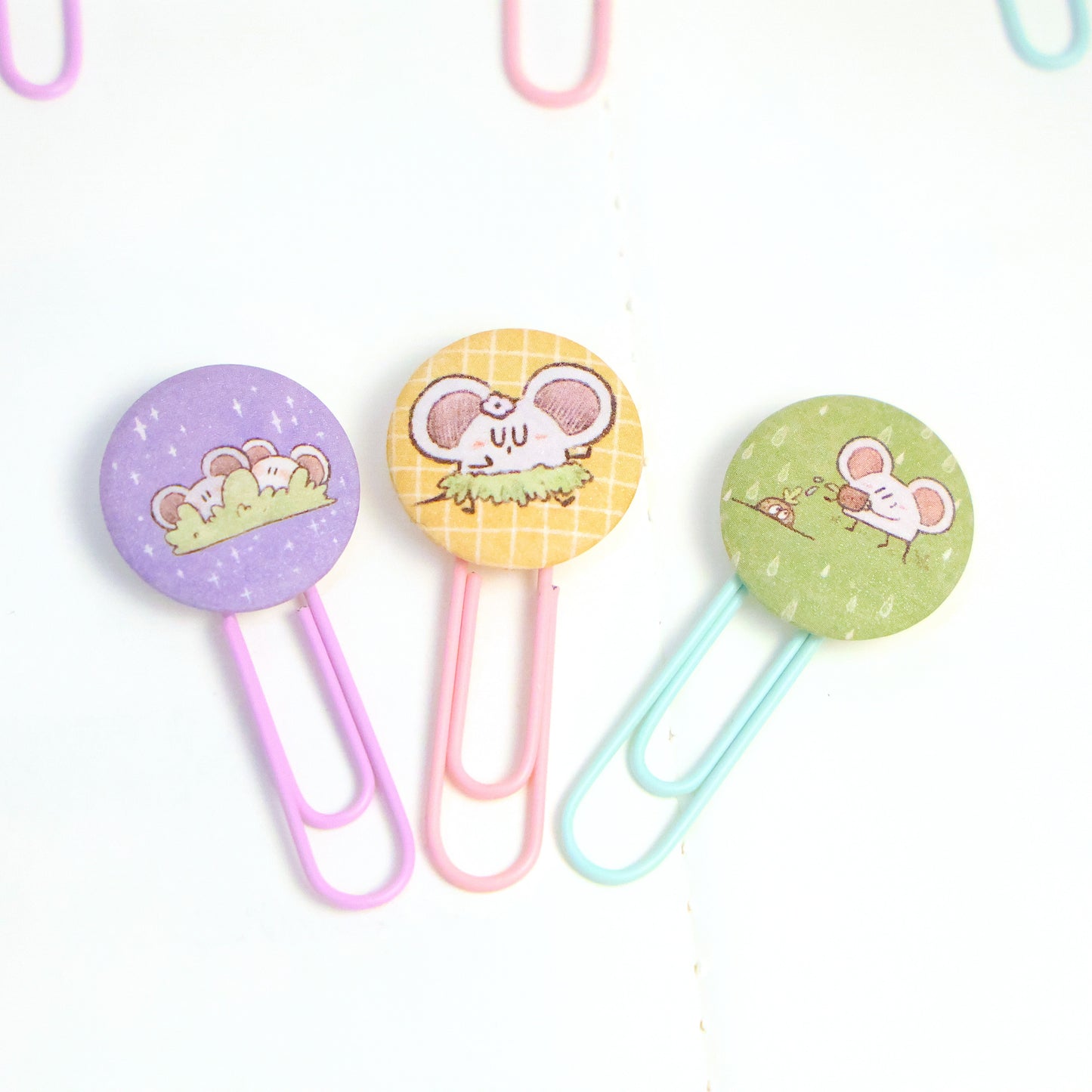 Mice & Potatoes bookmark badge