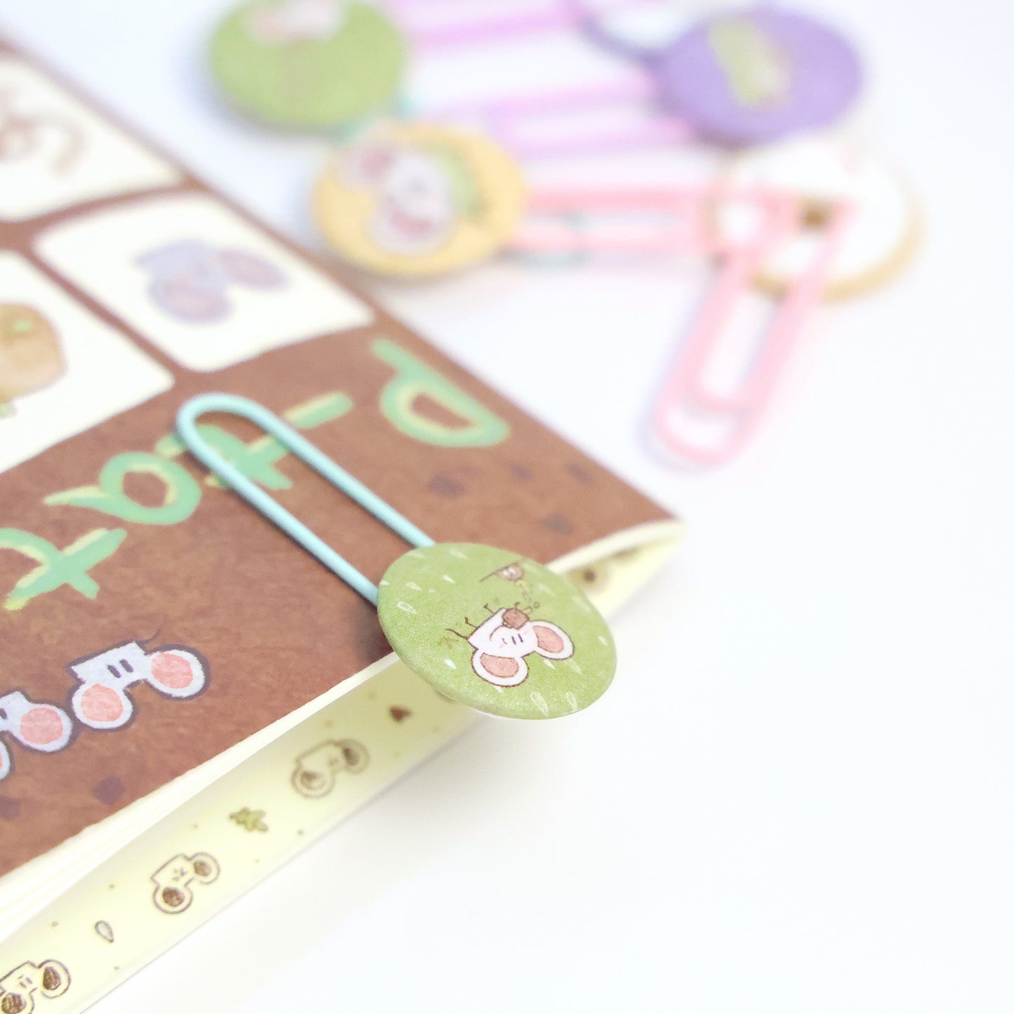 Mice & Potatoes bookmark badge