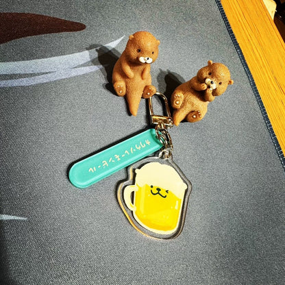Tata Beer Keychain