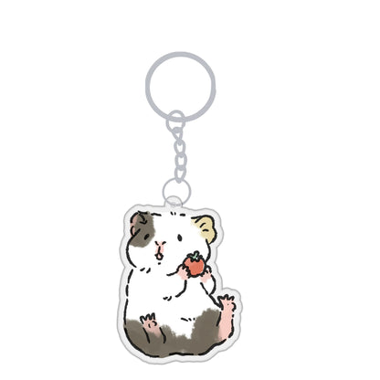Piggy Dumplings Tomato Keychain