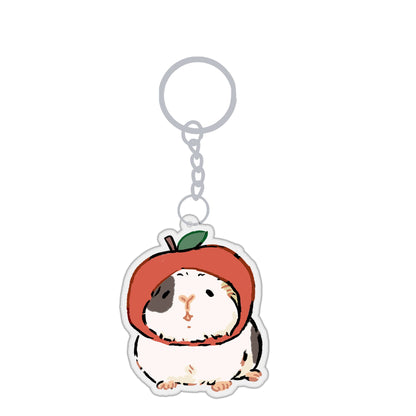 Piggy Dumplings Tomato Keychain