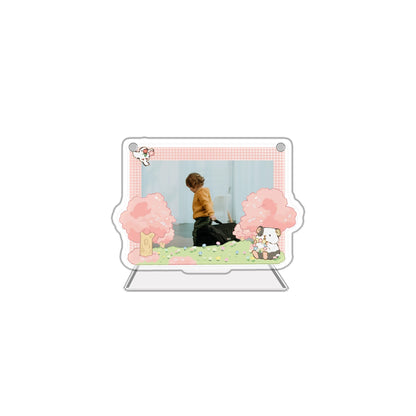 Piggy Dumplings Spring Acrylic Photo Frame