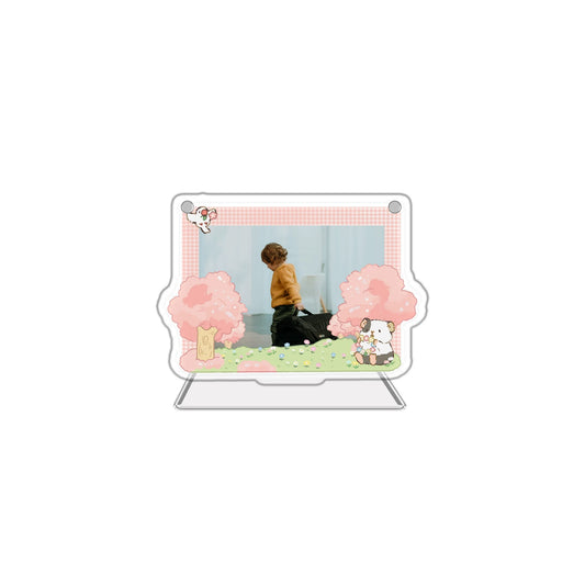 Piggy Dumplings Spring Acrylic Photo Frame
