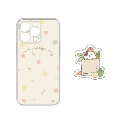 Piggy Dumplings Veggie Photo Grip Stand