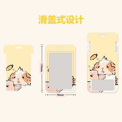 Piggy Dumplings Work Theme Card Holder